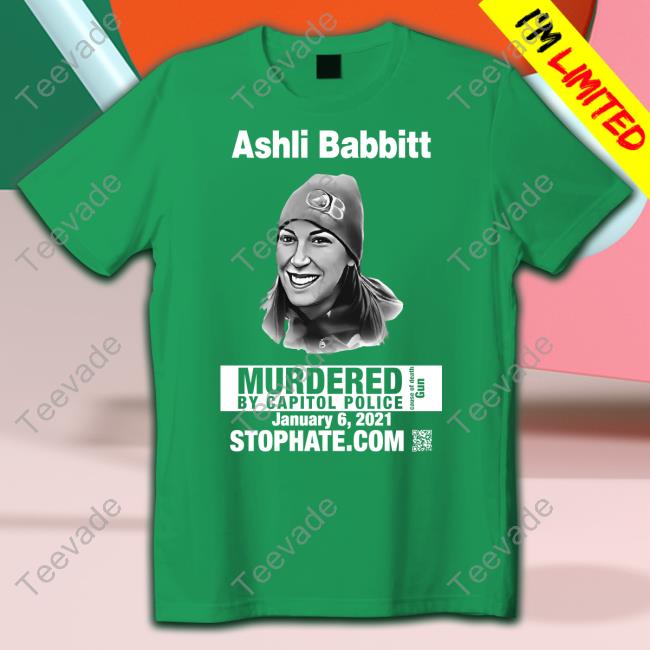 Official Ashli Babbitt Murdered By Capitol Police T-Shirt