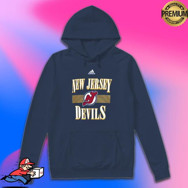 Men's Adidas Navy New Jersey Devils Reverse Retro 2.0 Fresh Playmaker Long Sleeve T-Shirt